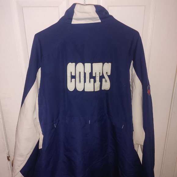 Men's Official Indiana Colts Wind Breaker / Jacket XXL - Like NEW - Picture 5 of 5